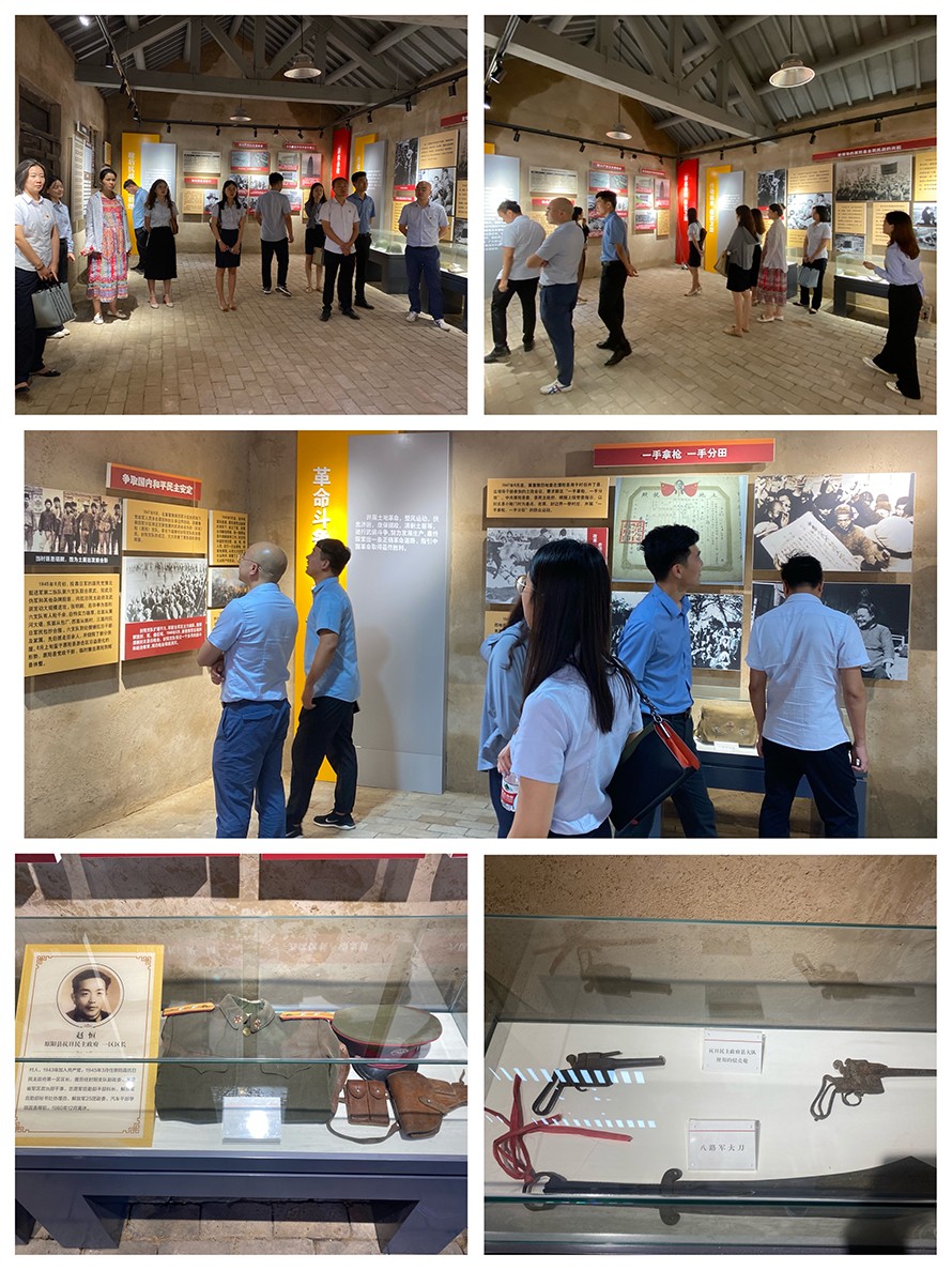 “原陽(yáng)縣抗日民主政府紀(jì)念地”參觀學(xué)習(xí)2